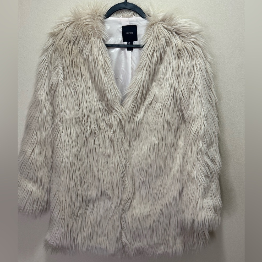 Forever 21 Faux Fur Coat